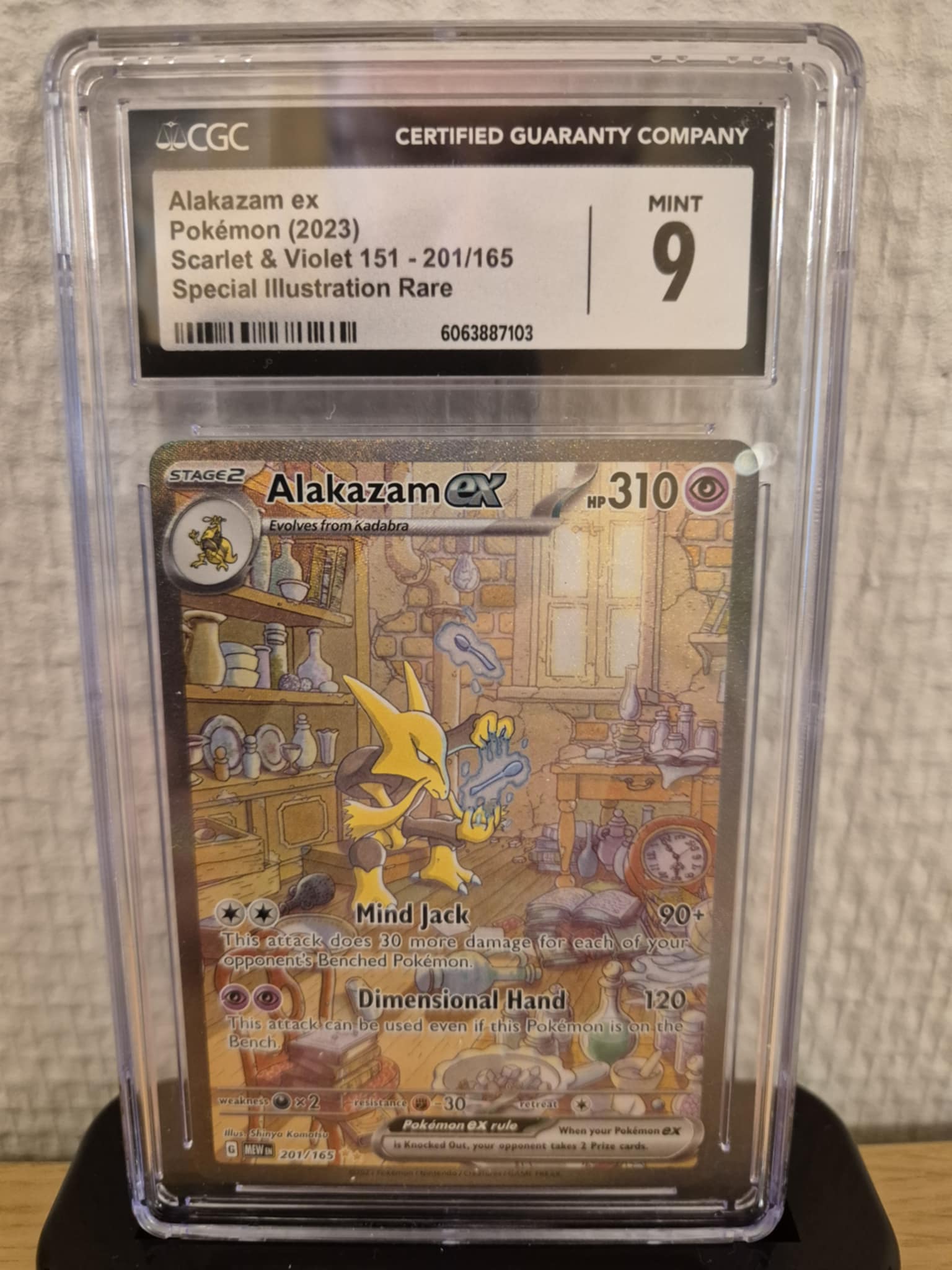 Alakazam ex SIR 151 CGC 9