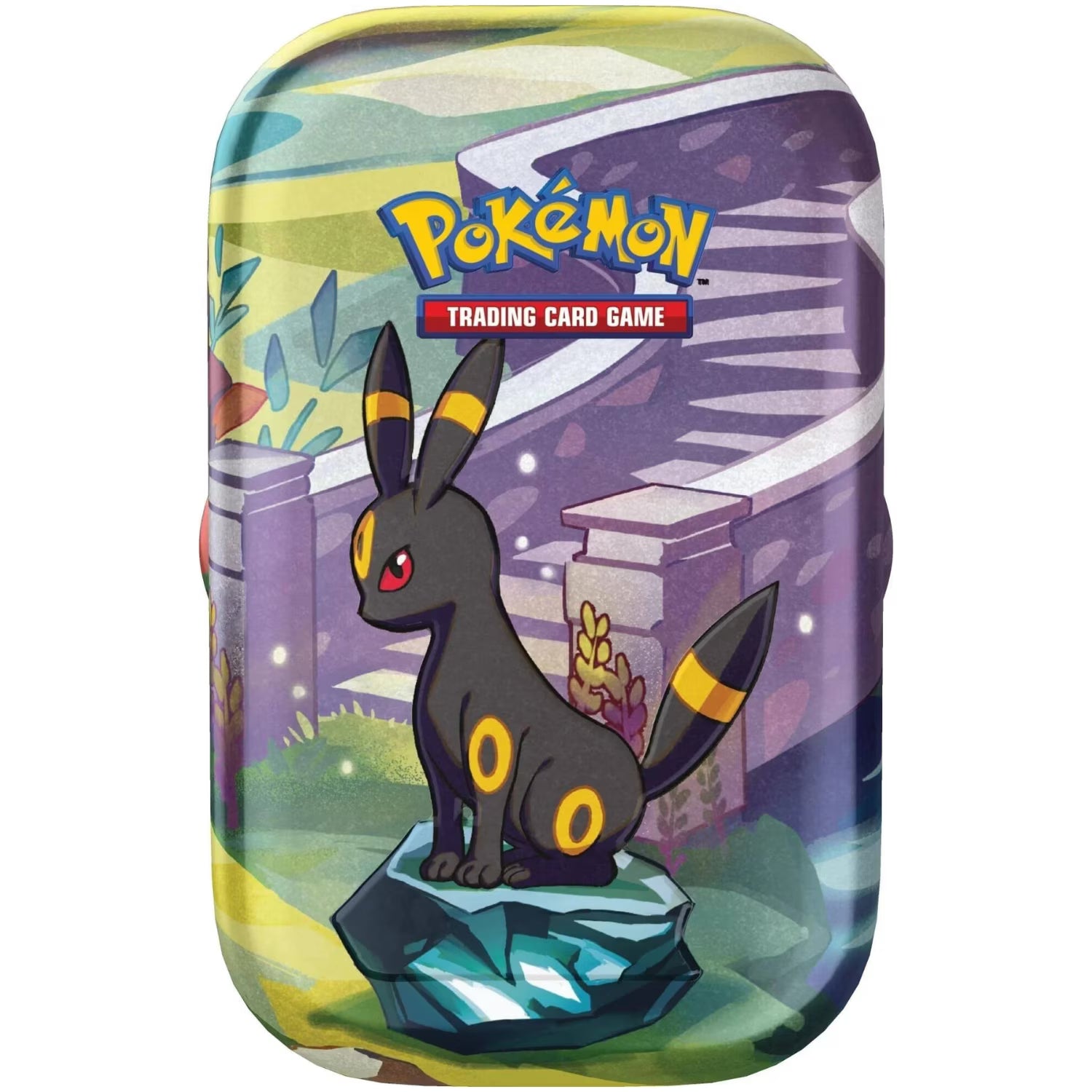Prismatic Evolutions Mini Tin